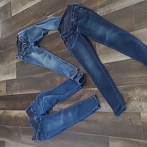 Old navy Rockstar maternity jeans bundle
